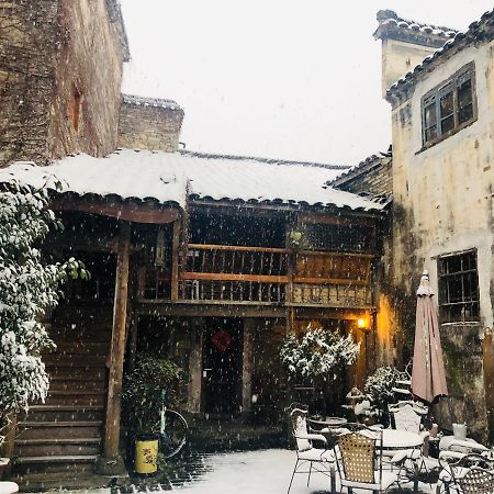 Ferienwohnung Old Street Courtyard Huang Shan Exterior foto