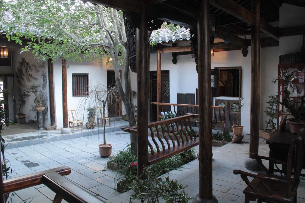 Ferienwohnung Old Street Courtyard Huang Shan Exterior foto