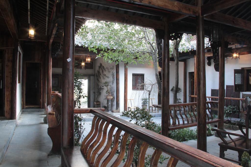 Ferienwohnung Old Street Courtyard Huang Shan Exterior foto