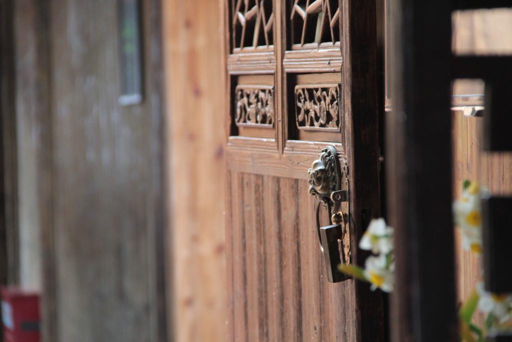 Ferienwohnung Old Street Courtyard Huang Shan Exterior foto
