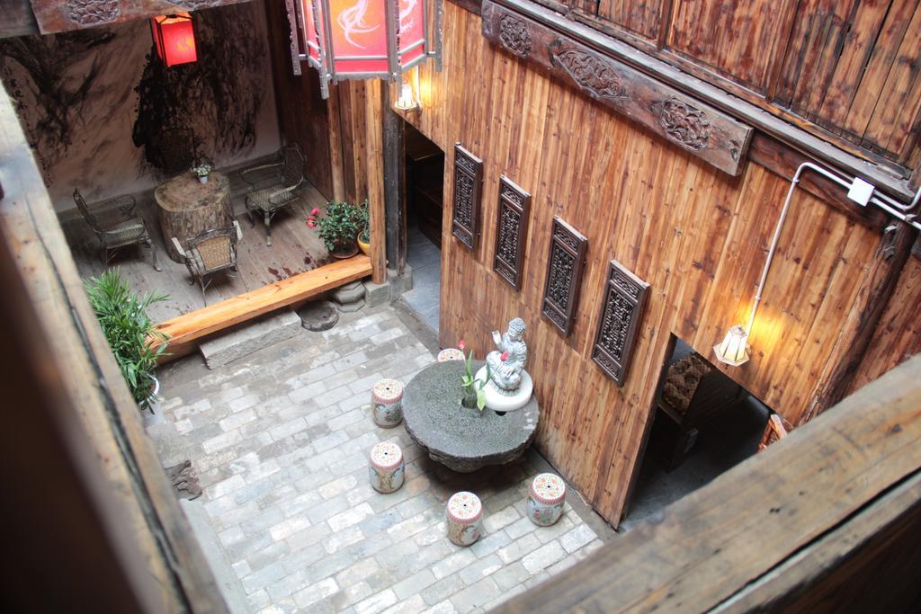 Ferienwohnung Old Street Courtyard Huang Shan Exterior foto