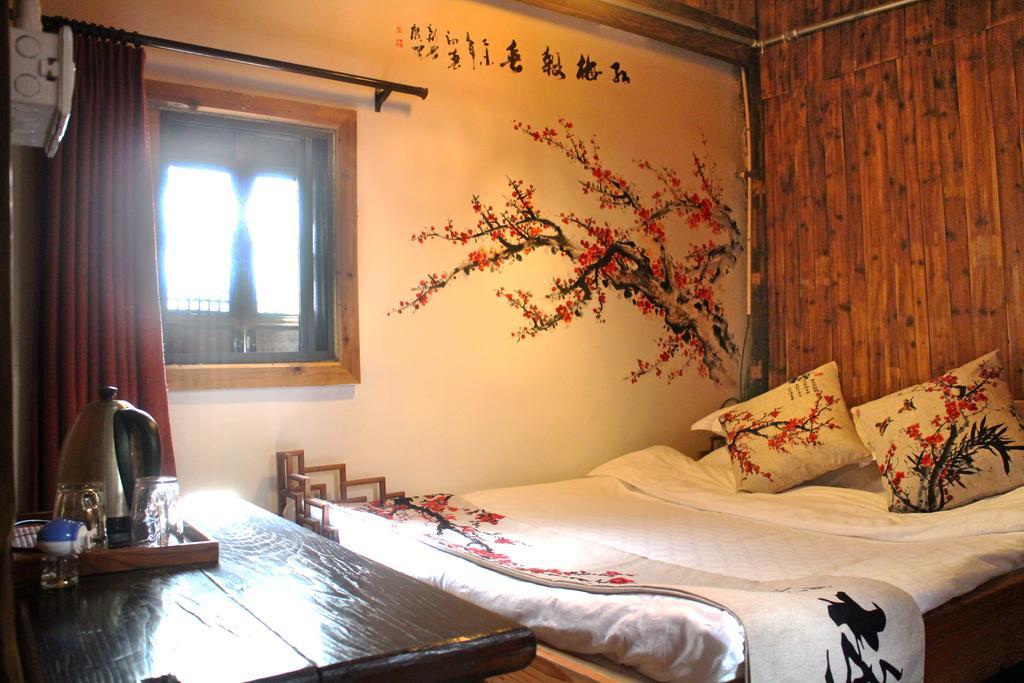 Ferienwohnung Old Street Courtyard Huang Shan Exterior foto