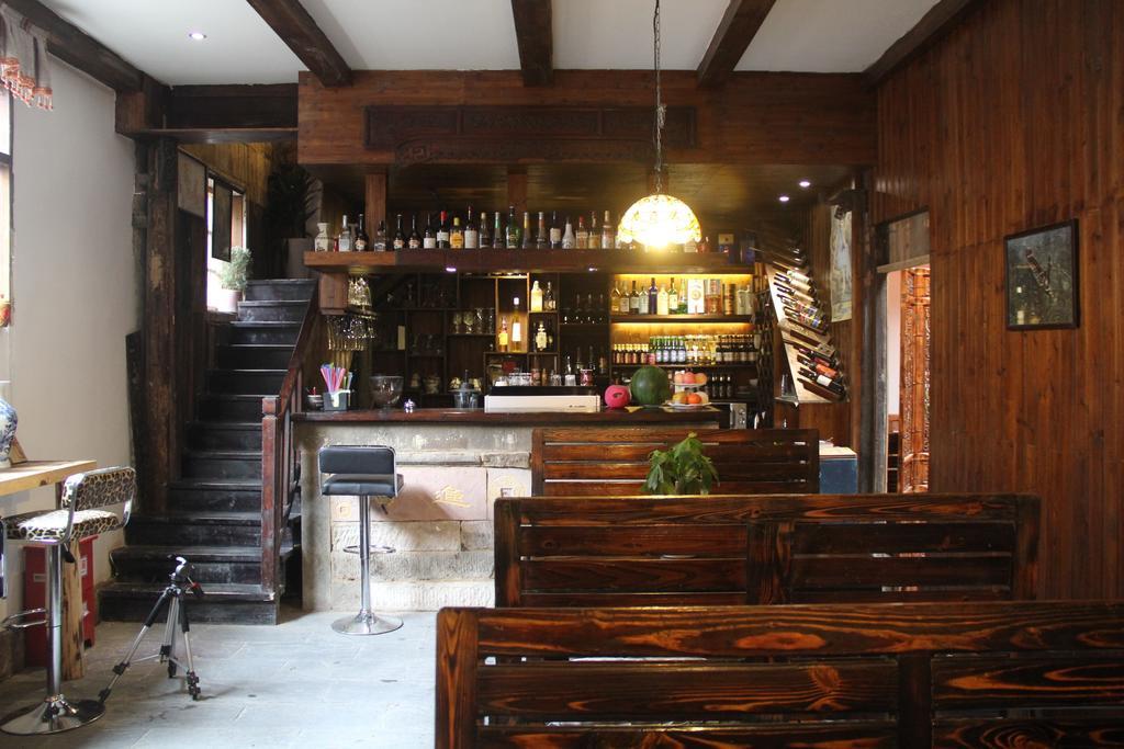 Ferienwohnung Old Street Courtyard Huang Shan Exterior foto